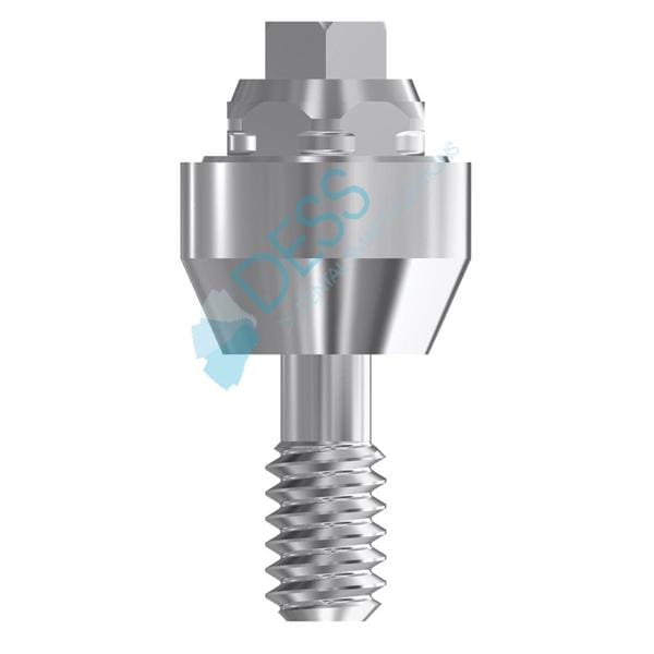 Abutment Straight Multiunit 3.4 3i Osseotite External Hex Ea