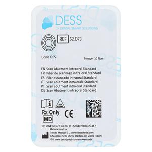 Scan Abutment Intraoral Body Titanium Standard Hiossen Ea