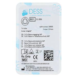 Base Chrome Cobalt Engaging 5.0 Nobel Replace Ea