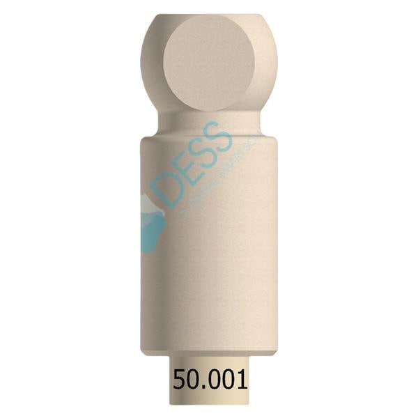 Scan Abutment Lab Body PEEK Plastic 3.5 Nobel Branemark Ea