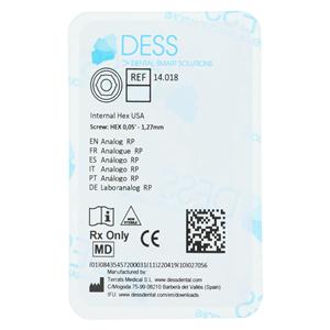 Analog 4.5 Zimmer Internal Hex Ea