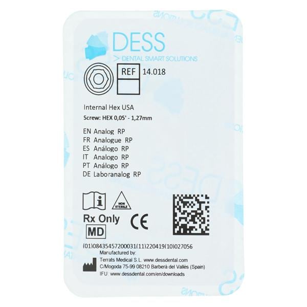 Analog 4.5 Zimmer Internal Hex Ea