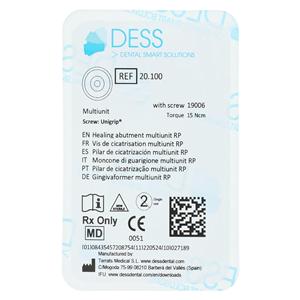 Abutment Healing 4.8 Multiunit Ea