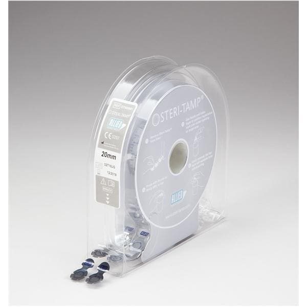 Steri-Tamp Tamper-Evident Seal For 20mm Bottles Chrome 1000/Pk