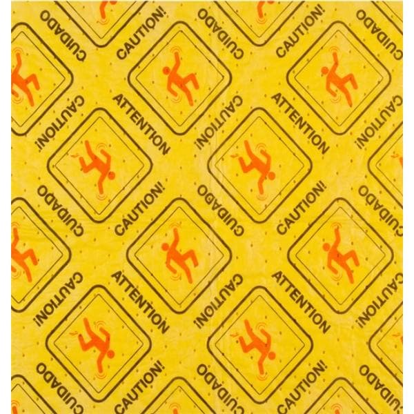 Hydrograbbber Absorbent Floor mat 32x24" Medium Absorbancy/ No Backing/ Yellow