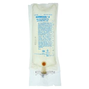 Solution Bag Normosol-R 1000mL Flexible Container DEHP 12/Case