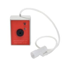 Line Adapter Alarm Pressure SurgiVet Transparent Red Ea