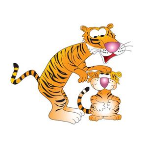 Graphic Decal Vinyl Orange/Black/White With Adhesive-Back Ea