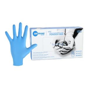ViVa Nitrile Exam Gloves Medium Ocean Blue Non-Sterile