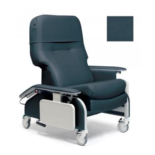 Lumex Deluxe Clinical Care Recliner 350Lb Black Ea