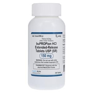 Bupropion HCl SR Extended-Release Tablets 150mg Bottle 250/Bottle Each