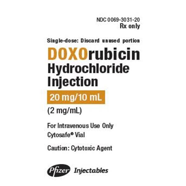 Doxorubicin HCl 2mg/mL Each