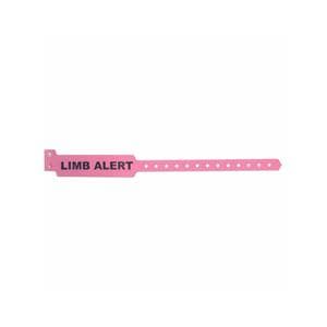 Sentry SuperBand Alert Wristband Polyester Pink Adult 500/Bx
