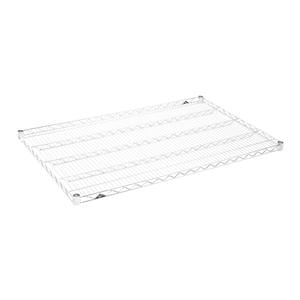 Super Adjustable Storage Shelf Chrome Ea