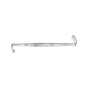 House Double Ended Retractor 6" Stainless Steel Ea