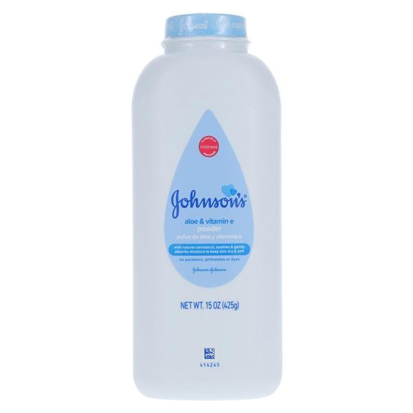 Johnson's Baby Powder Cornstarch/Aloe/Vitamin E 15oz/Bt, 24 BT/CA
