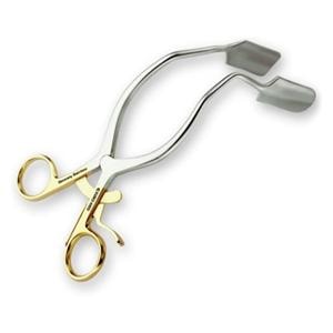 Euro-Med Cer-View Lateral Vaginal Wall Retractor 150x22mm SS NS Rsbl Ea