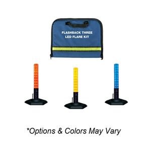 Flashback Three Flare Kit LED Red 4/Pk