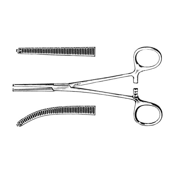 Rochester-Ochsner Artery Forceps Curved 7-3/4" Stainless Steel Non-Sterile Ea