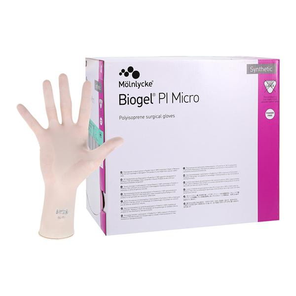 Biogel PI Micro Polyethylene Surgical Gloves 8.5 Straw 50/Bx, 4 BX/CA