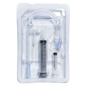 Mic-Key Gastrostomy Feeding Tube 24Fr 2.7cm With SECUR-LOK Extension Sets