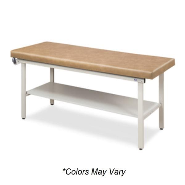 Alpha Series Straight Line Treatment Table Gunmetal 450lb Capacity