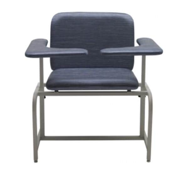 Phlebotomy Chair Blue 800lb Capacity Ea