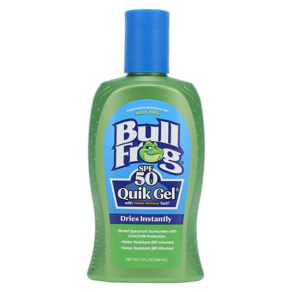 Bullfrog Sunscreen Quik Gel Water Resistant 5oz/Bt