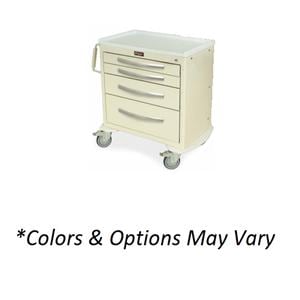 A-Series Emergency Cart 22x36.75x34" (4) Drawer