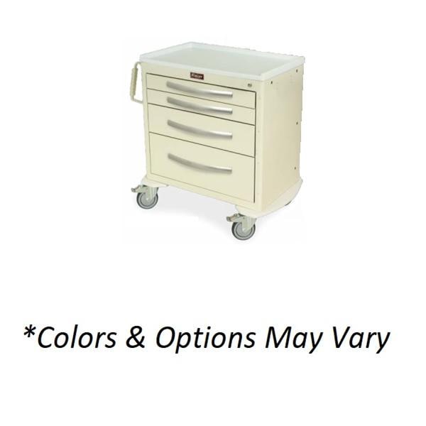 A-Series Emergency Cart 22x36.75x34" (4) Drawer