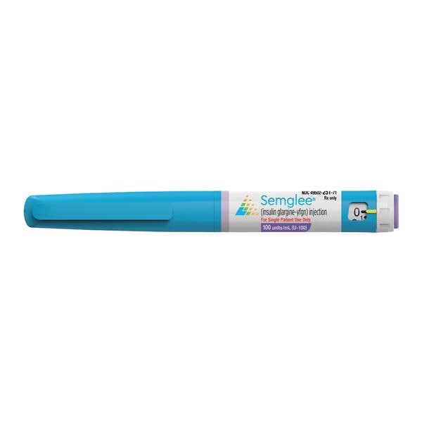 Semglee Injection 100U/mL Prefilled Pen 3mL 5/Package