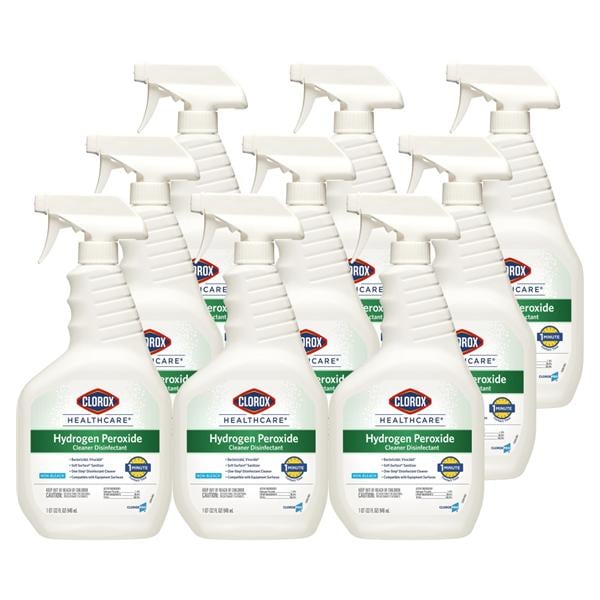 Clorox Healthcare Surface Cleaner & Disinfectant Btl Frgrnc Fr 32oz 9/Ca