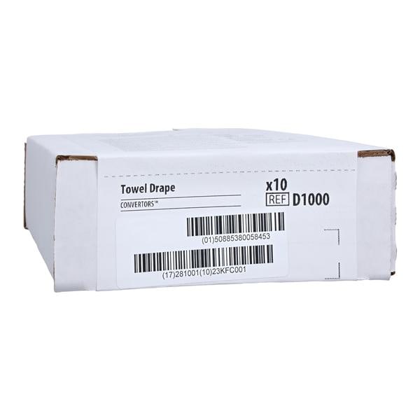 ALLEG 18x12" Sterile Towel Drape Non-Fenestrated