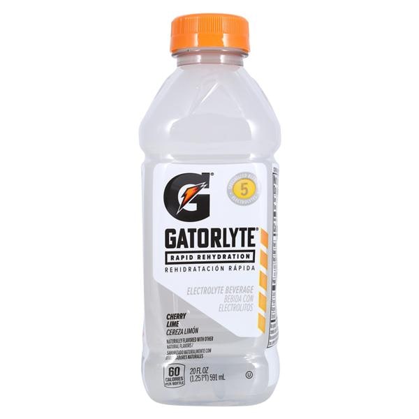 Gatorlyte Electrolyte Beverage Rapid Rehydration Cherry Lime 20oz Bottle 12/Ca