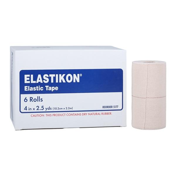 Actimove Elastikon Athletic Tape Cotton/Elastic 4"x2.5yd Tan 6/Bx, 6 BX/CA