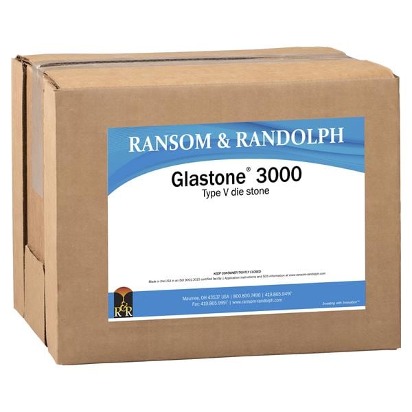 Glastone 3000 Labstone Green 0.20% 10-13 minutes 44Lb/Bx