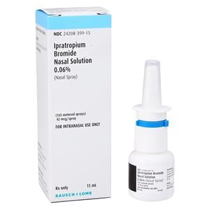 Ipratropium Bromide Nasal Spray 0.6% Bottle 15mL Each