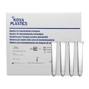 KOVA Plastics Urinalysis Tube Polystyrene/ Plastic 12 mL Non-Sterile 500/Pk