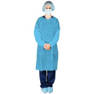 Isolation Gown SPP+PE Universal Blue 50/Ca