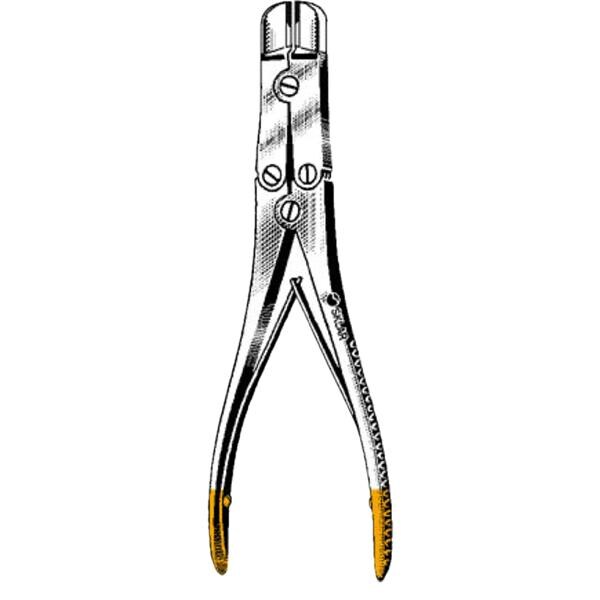 Pin Cutter 7" Tungsten Carbide / Stainless Steel Non-Sterile Ea