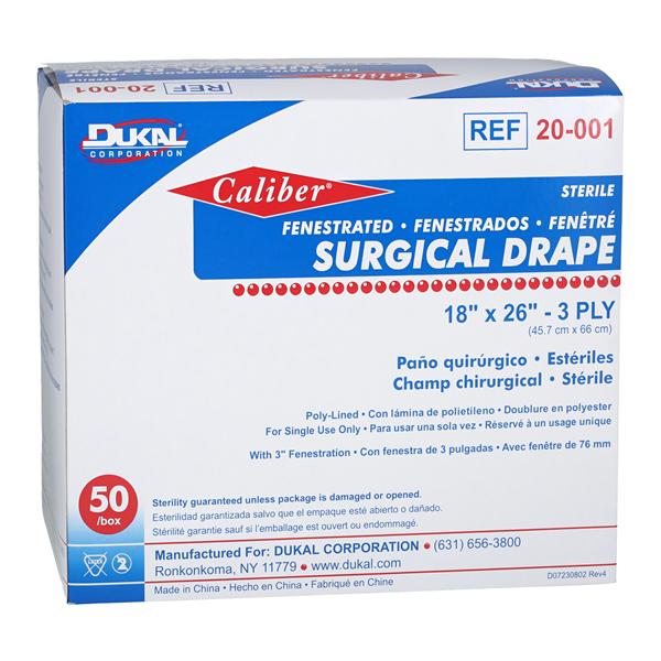 _ Sterile Towel Drape Fenestrated, 6 BX/CA