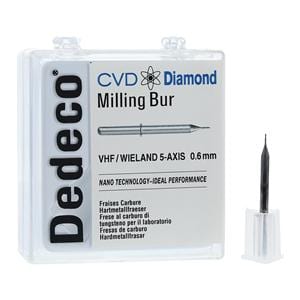 CVD Diamond Milling Bur 0.6mm Ea