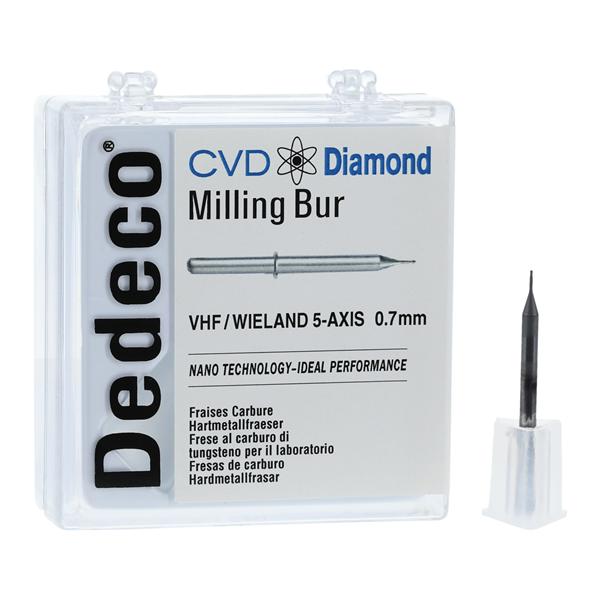 CVD Diamond Milling Bur 0.7mm Ea - CVD Diamond Milling Bur 0.7mm Ea - Image 1