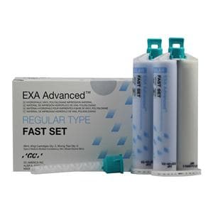 EXA ADVANCED Impression Material Cartridge Fst Set 48 mL Regular Value Pack 8/Pk