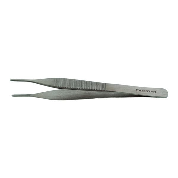 Adson Dressing Forceps Straight 4-3/4" Stainless Steel Sterile 10/Bx