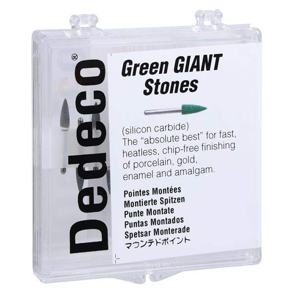 Green Giant Mounted Stones Green 12/Bx