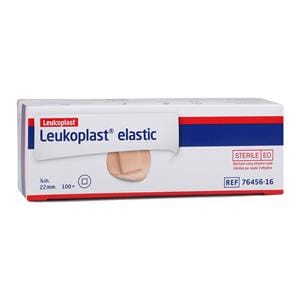 Leukoplast Adhesive Bandage Elastic/Fabric 7/8" Tan Sterile 100/Bx