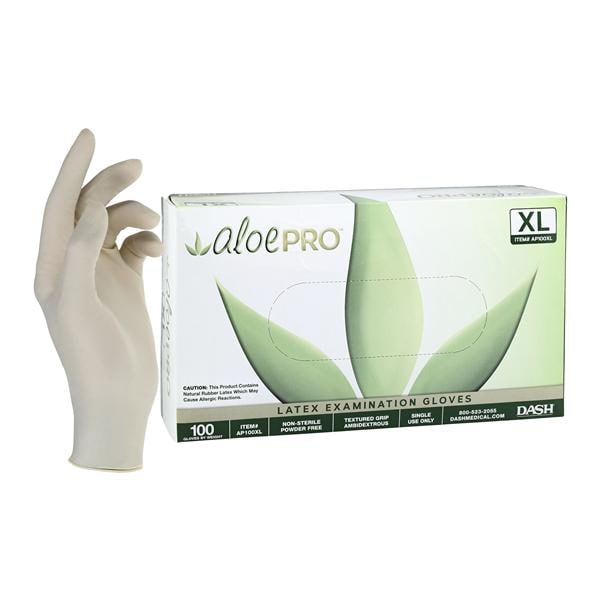Latex Exam Gloves X-Large Natural Non-Sterile