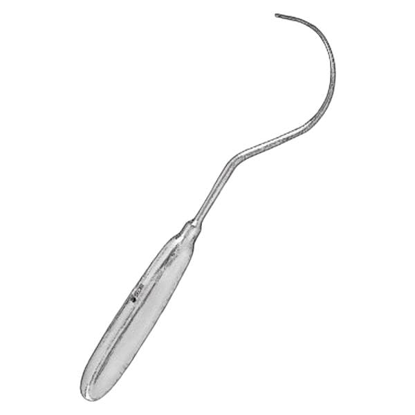 Guide Bone Wire Demel 12" Hollow Grip Handle Curved Reusable EA