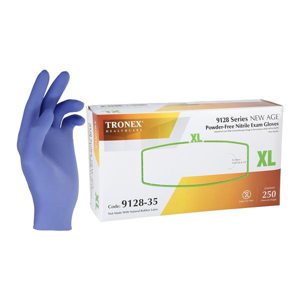 Nitrile Exam Gloves X-Large Violet Blue Non-Sterile 250/Bx
